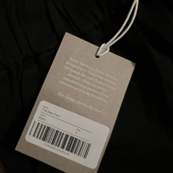 NWT Everlane the easy pant 0 - Picture 8 of 10